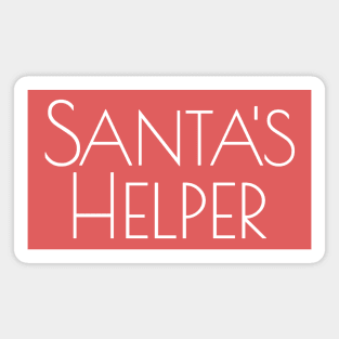 Santa's Helper Magnet